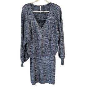 Free People Grey Combo 2-Piece Sweater Set - Size M - NWT!